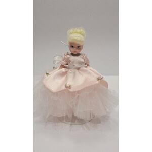 Petite Cinderella Madam Alexander 5" Doll W Stand Pristine